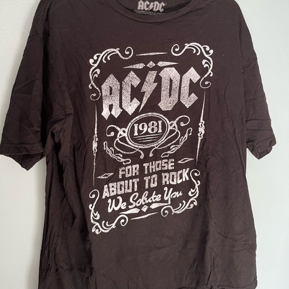 AC/DC Licensed Band Tee Graphic T-Shirt Concert Men’s XL Black - Picture 3 of 3